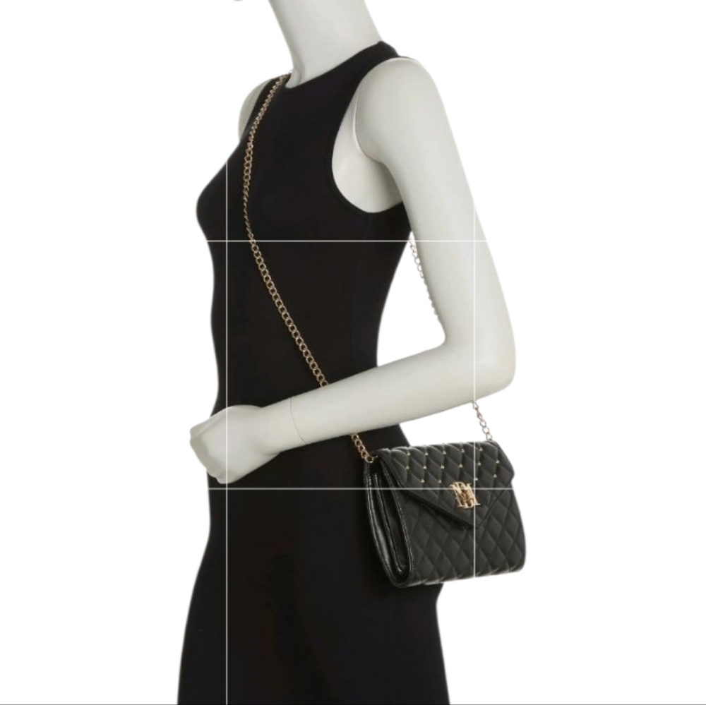 ❌SOLD❌ Studded Diamond Quilt Crossbody Bag $129 - Picture 2 of 12